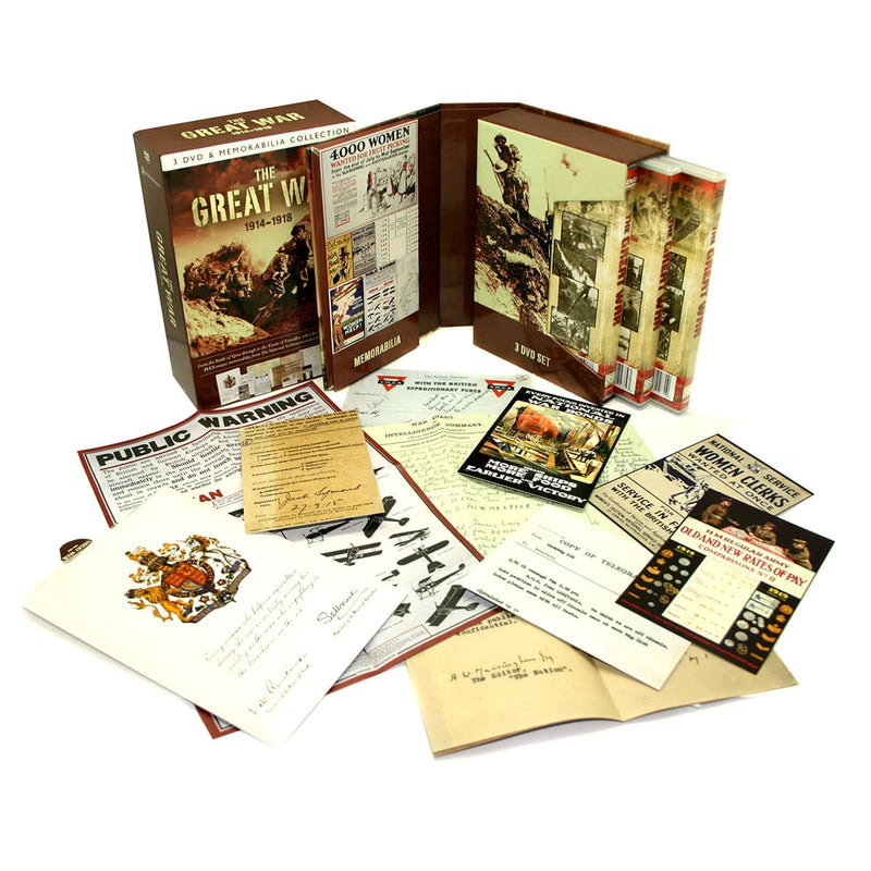 Load image into Gallery viewer, Great War Memorabillia DVD Set
