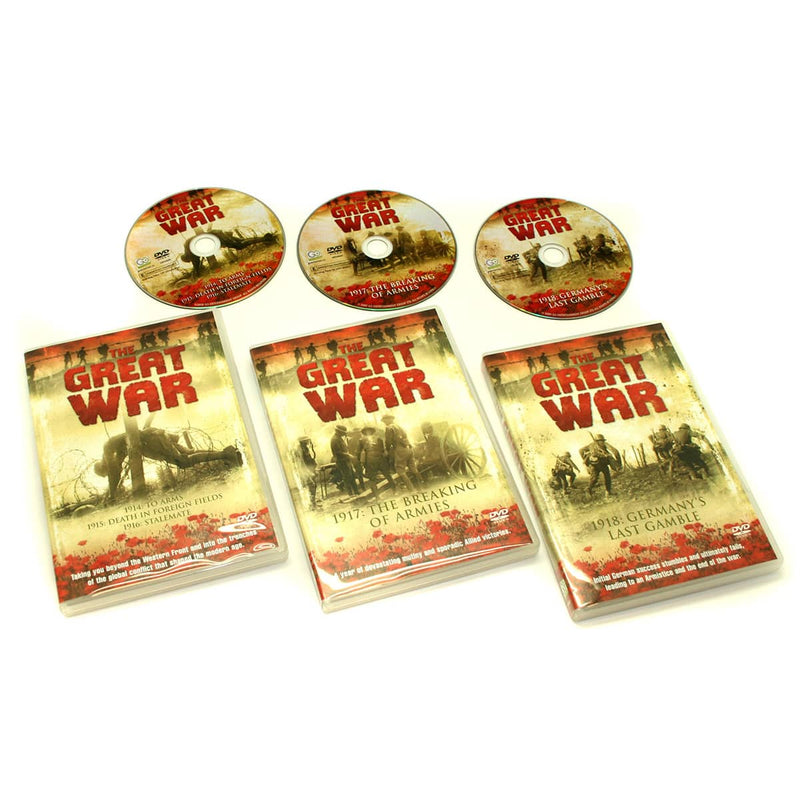 Load image into Gallery viewer, Great War Memorabillia DVD Set
