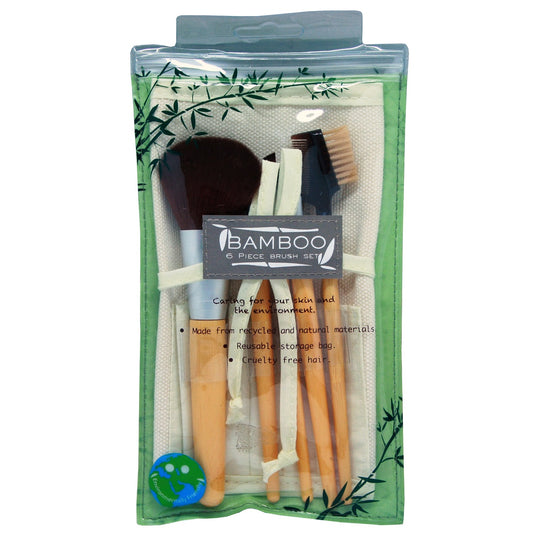 Bamboo 6 Pce Brush Set
