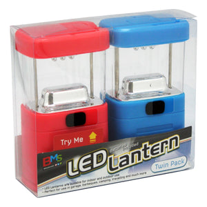 LED Lantern Twin Pack
