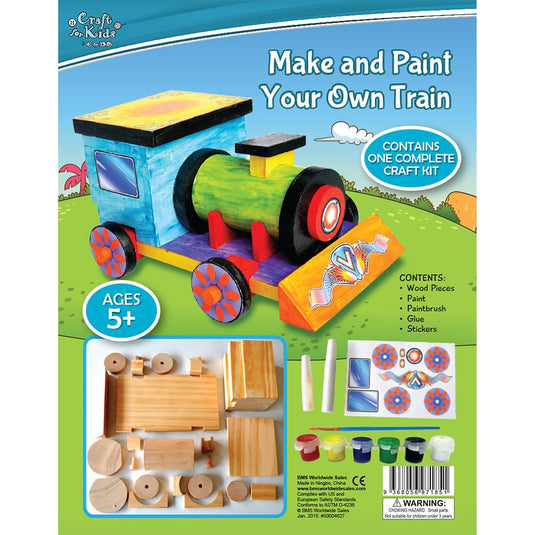 Make And Paint Your Own Train