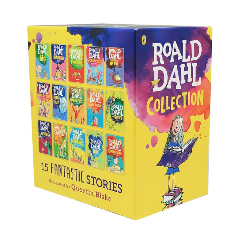 Load image into Gallery viewer, Roald Dahl Collection 15 Book Slipcase
