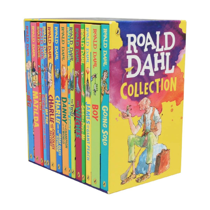 Load image into Gallery viewer, Roald Dahl Collection 15 Book Slipcase
