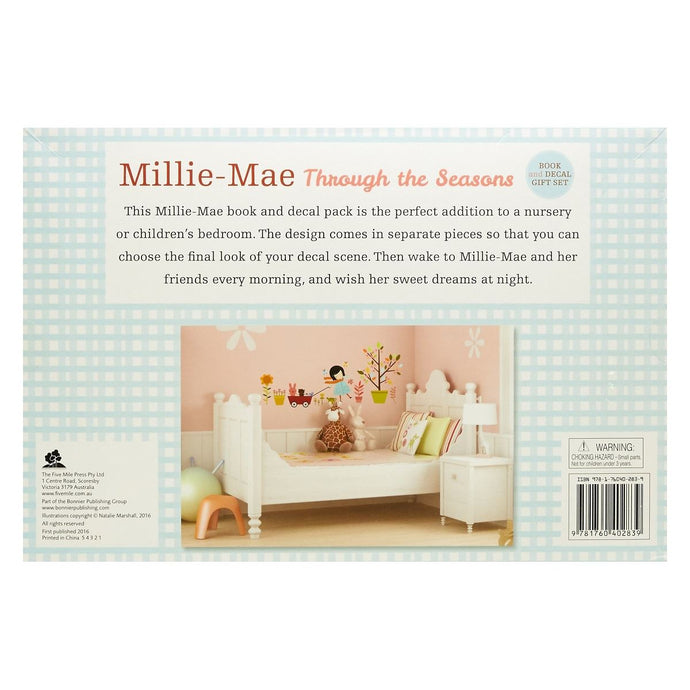 Millie-Mae Through the Seasons Book & Decal Set