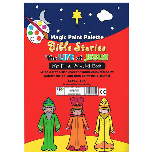 Magic Paint Pallette Bible Stories, The Story of Jesus