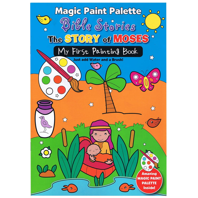 Load image into Gallery viewer, Magic Paint Pallette Bible Stories, The Story of Moses
