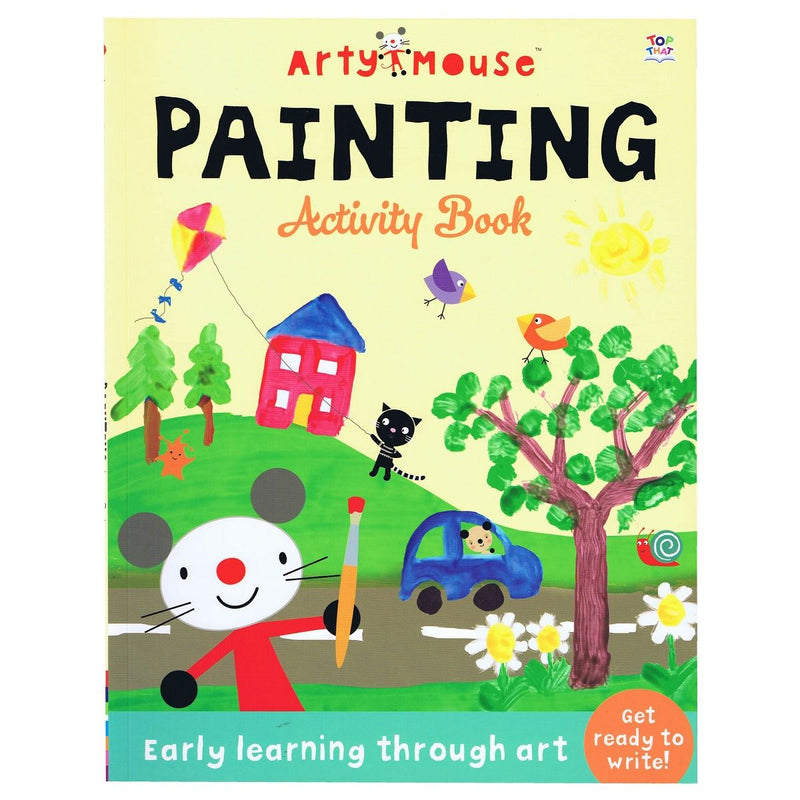 Load image into Gallery viewer, Arty Mouse Painting Activity Book - Early Learning Through Art
