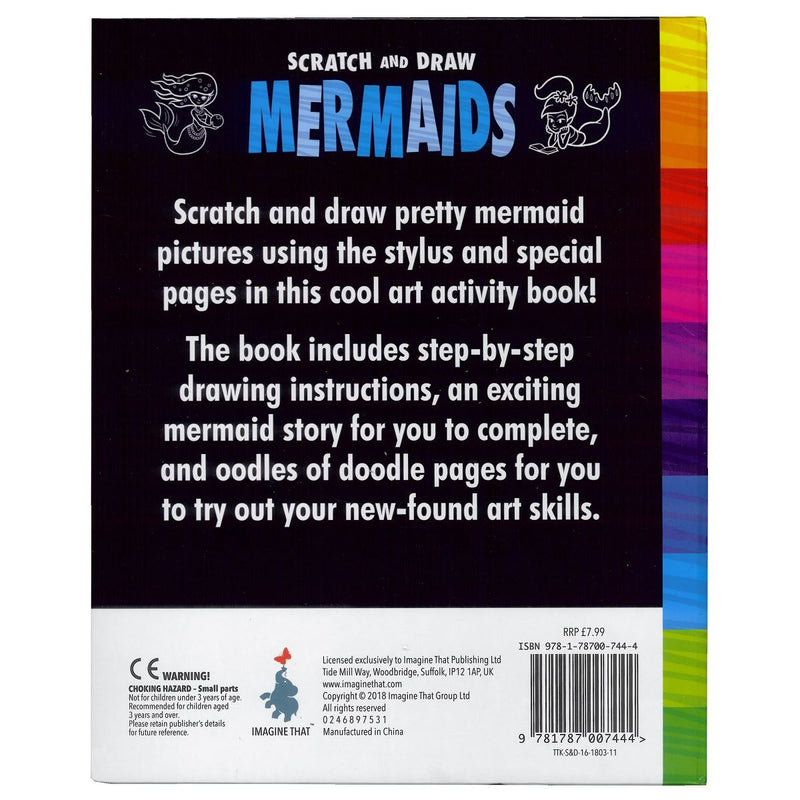 Load image into Gallery viewer, Scratch and Draw - Mermaids
