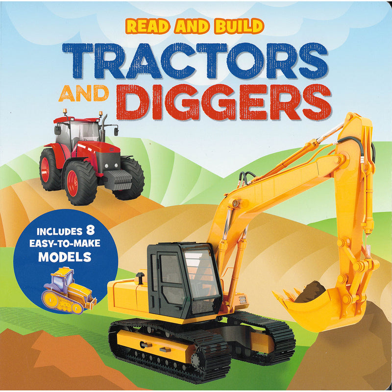 Load image into Gallery viewer, Read &amp; Build - Tractors &amp; Diggers
