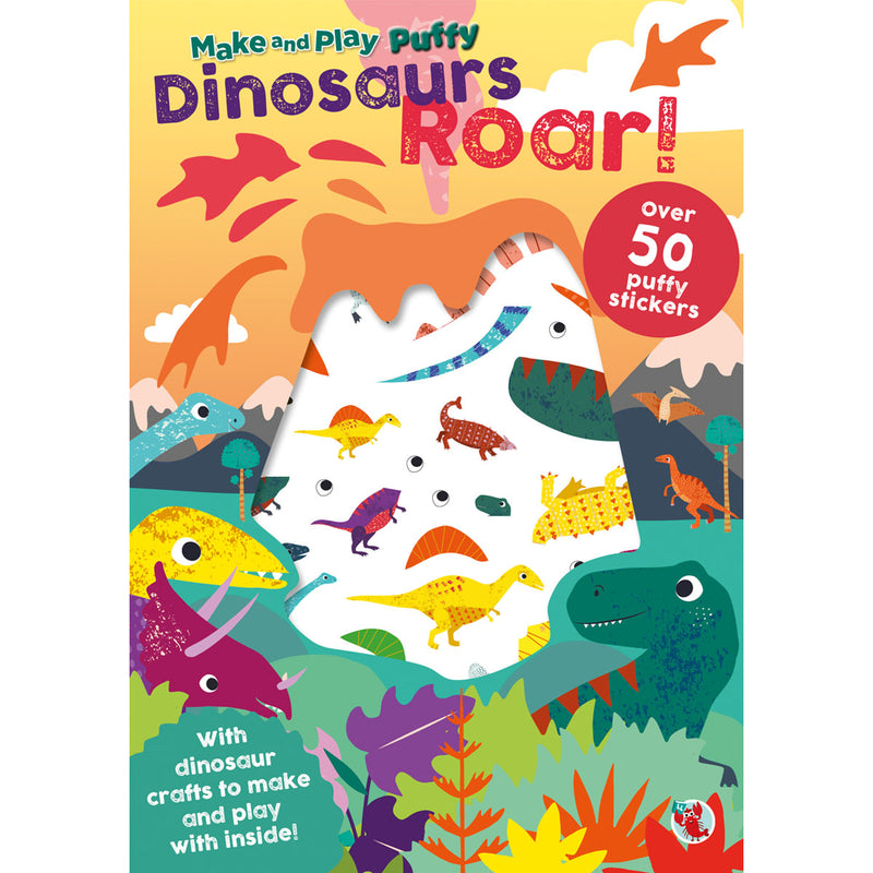 Load image into Gallery viewer, Puffy Stickers: Dinosaurs Roar
