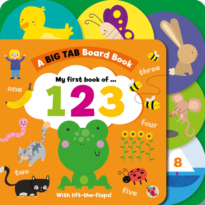 Load image into Gallery viewer, A Big Tab Board Book: My First Book Of 123
