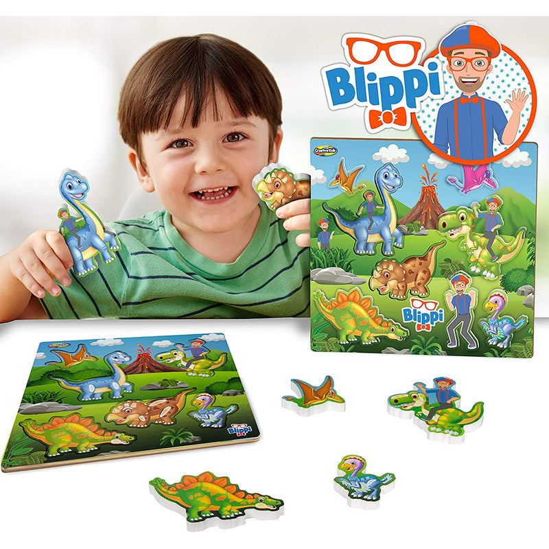 Load image into Gallery viewer, Blippi Dinosaur Puzzle - view 2

