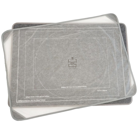 Felt Puzzle Assembly Board with Protective Cover - view 4