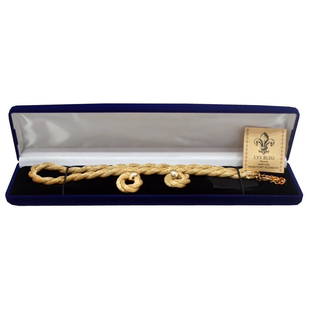 Lys Bleu Classic Mesh Necklace & Earrings Set - Giftware - Daves Deals