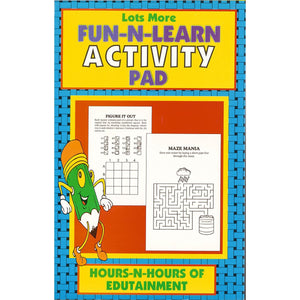 Fun-N-Learn Lots More Activity Pad - Books - Daves Deals
