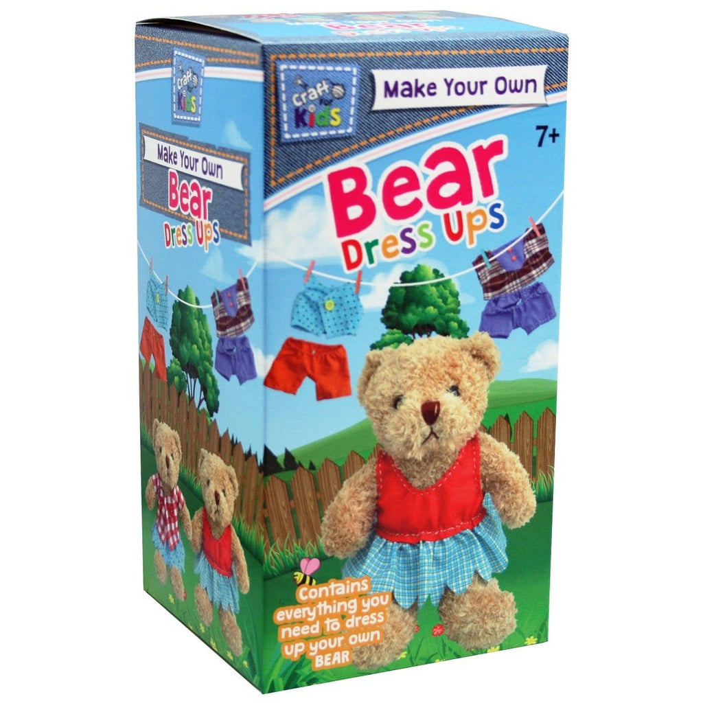 Make Your Own Bear Dress ups - Craft Kits - Daves Deals