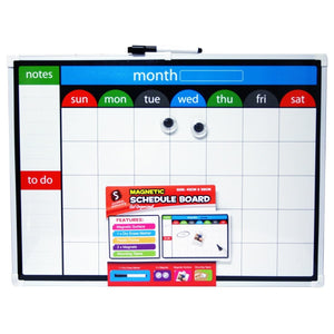 Magnetic Schedule Board - Stationery - Daves Deals