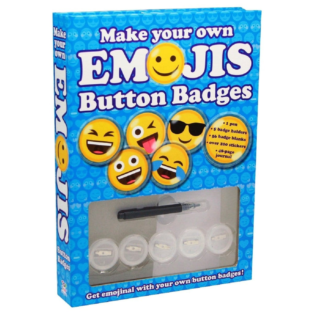 Make Your Own Emoji's Button Badges - Craft Kits - Daves Deals