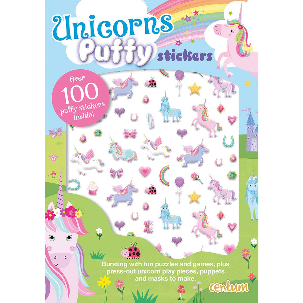 Puffy Stickers: Unicorns Puffy - Books - Daves Deals